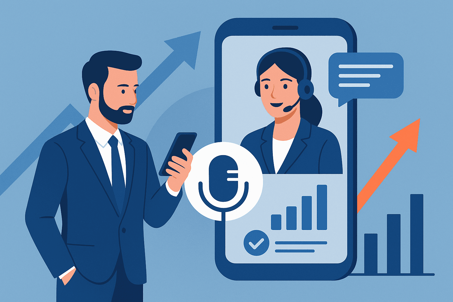 Automatisation des ventes avec IA vocale