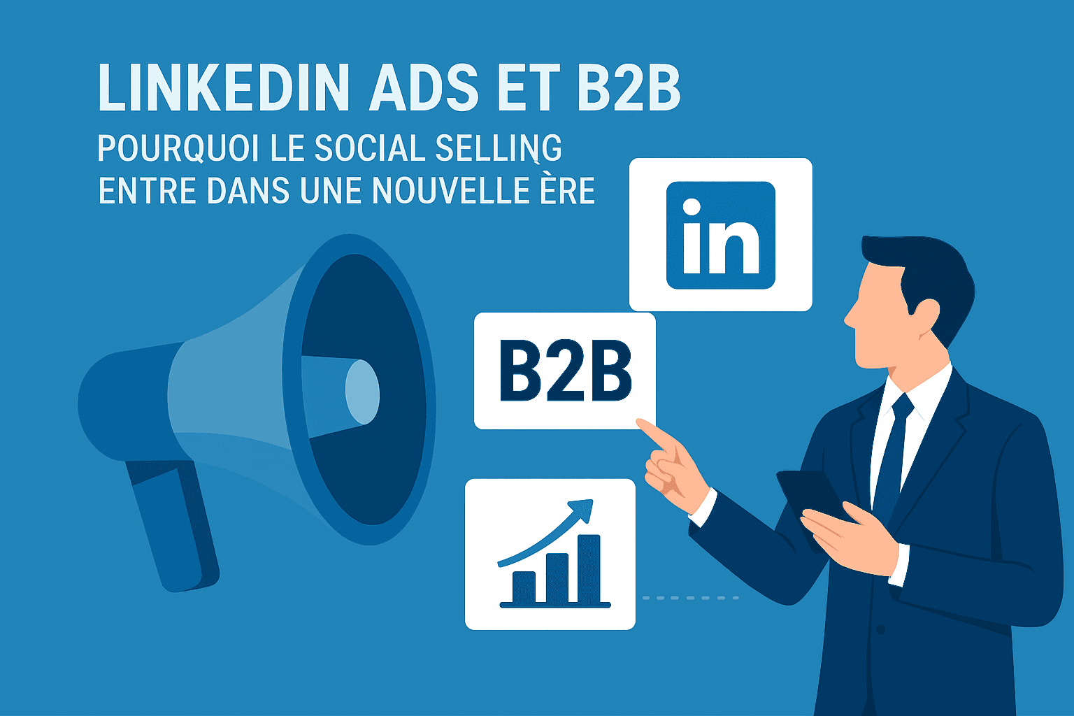 LinkedIn Ads et B2B : pourquoi le social selling entre dans une nouvelle ère Le B2B a longtemps été perçu comme un univers lent, rationnel et peu perméable aux logiques de marketing digital créatif. Les cycles de vente y sont longs, les décisions impliquent plusieurs acteurs, et la communication s’appuyait traditionnellement sur des salons, des rencontres physiques et des campagnes très corporate. Mais cette vision appartient au passé. L’essor des réseaux sociaux professionnels, et en particulier LinkedIn, a bouleversé la manière dont les décideurs s’informent, interagissent et prennent leurs décisions. Aujourd’hui, LinkedIn Ads et le social selling s’imposent comme des leviers majeurs de croissance pour les entreprises B2B. La plateforme n’est plus seulement un CV en ligne : elle est devenue un média d’influence, un moteur de lead generation et un espace stratégique pour bâtir des relations de confiance. Entrons dans cette nouvelle ère. L’évolution du B2B à l’ère digitale Les comportements des acheteurs B2B ont radicalement changé. Selon Gartner, plus de 70 % du parcours d’achat en B2B se fait désormais en ligne, avant même un premier contact commercial. Les décideurs s’informent via des contenus digitaux, comparent les solutions et consultent l’avis de leurs pairs. Dans ce contexte, les entreprises qui persistent à investir massivement dans des méthodes traditionnelles (cold calling à l’aveugle, salons coûteux, brochures institutionnelles) prennent un retard considérable. Les équipes marketing et communication doivent s’adapter à un environnement où : La visibilité digitale est déterminante : être absent de LinkedIn revient à disparaître des radars des décideurs. La confiance se construit en ligne : les acheteurs font davantage confiance à des contenus partagés par leurs pairs qu’à des publicités classiques. La vitesse de décision s’accélère : un prospect B2B qui a trouvé toutes les informations nécessaires sur LinkedIn est plus avancé dans son cycle d’achat que par le passé. LinkedIn, un média de communication et d’influence LinkedIn n’est pas un réseau social comme les autres. Avec plus d’un milliard de membres dans le monde, il concentre les décideurs, les experts et les influenceurs du monde professionnel. C’est donc à la fois : Un média de communication : où les marques diffusent leur contenu et affirment leur expertise. Un outil publicitaire : grâce à LinkedIn Ads, qui permet un ciblage ultra-précis par fonction, secteur, taille d’entreprise ou niveau hiérarchique. Un espace de social selling : où les commerciaux construisent leur marque personnelle, interagissent avec les prospects et génèrent de la confiance. Contrairement à Facebook, Instagram ou TikTok, LinkedIn repose sur un contrat implicite : les utilisateurs y viennent pour parler business, apprendre et explorer de nouvelles opportunités. Cela crée un environnement unique, propice aux interactions B2B de qualité. Pourquoi LinkedIn Ads devient incontournable en B2B Les solutions publicitaires de LinkedIn se distinguent par leur précision. Alors que les cookies tiers disparaissent et que les réglementations se renforcent, LinkedIn dispose d’un avantage compétitif : ses données first-party sont liées directement aux profils des utilisateurs. Avec LinkedIn Ads, une entreprise peut cibler : Les décideurs d’un secteur très spécifique. Les fonctions clés (ex. : DSI, DRH, CFO, responsables marketing). Les entreprises par taille ou localisation. Les membres d’un compte stratégique (Account-Based Marketing). Ce niveau de granularité est sans équivalent. Il permet aux entreprises de communiquer efficacement sans gaspiller leur budget publicitaire sur des audiences non pertinentes. Selon LinkedIn, les campagnes B2B menées via leur plateforme génèrent en moyenne 2 à 3 fois plus d’engagement que sur d’autres canaux digitaux lorsqu’il s’agit de contenus liés à l’expertise ou au leadership. Le social selling : quand les commerciaux deviennent des influenceurs Le social selling consiste à utiliser LinkedIn non pas comme un simple carnet d’adresses, mais comme une véritable plateforme de communication individuelle. L’idée n’est pas de vendre directement, mais de bâtir une réputation, partager des contenus pertinents et engager des conversations de valeur. Les commerciaux qui pratiquent le social selling : Optimisent leur profil LinkedIn pour devenir une vitrine crédible de leur expertise. Partagent du contenu qui répond aux problématiques de leurs prospects. Engagent avec leur réseau par des commentaires, des messages personnalisés et des interactions régulières. Une étude de LinkedIn montre que les vendeurs ayant un Social Selling Index (SSI) élevé génèrent 45 % de leads en plus que les autres. Cela confirme une tendance forte : en B2B, les décisions ne se prennent plus uniquement sur la base d’une fiche produit ou d’un prix. Elles se prennent sur la base de la confiance et de l’expertise perçue. Quand publicité et social selling se rejoignent La vraie puissance de LinkedIn réside dans la combinaison entre LinkedIn Ads et social selling. Les campagnes payantes créent de la notoriété et diffusent un contenu à grande échelle. Les interactions organiques renforcent la relation de proximité et transforment cette notoriété en opportunités commerciales. Par exemple, une entreprise peut lancer une campagne sponsorisée ciblant les décideurs RH avec un livre blanc sur la transformation digitale du recrutement. En parallèle, ses commerciaux partagent des posts personnels sur les tendances RH et interagissent avec les prospects ayant téléchargé le livre blanc. Résultat : une boucle vertueuse entre communication digitale, génération de leads et construction de relations durables. Les défis de cette nouvelle ère Même si les opportunités sont immenses, le social selling et LinkedIn Ads posent des défis aux entreprises : Production de contenu : pour nourrir à la fois les campagnes et les profils personnels, il faut une véritable stratégie éditoriale. Alignement marketing/vente : les deux équipes doivent collaborer étroitement pour que la communication soit cohérente. Mesure de la performance : l’attribution reste complexe, surtout dans des cycles longs. Des outils comme les Data Clean Rooms ou l’IA deviennent essentiels pour fiabiliser les analyses. Formation des équipes : tous les commerciaux ne sont pas spontanément à l’aise avec la communication digitale. Le social selling demande un accompagnement et un changement culturel. Le rôle de l’intelligence artificielle L’IA vient renforcer cette nouvelle dynamique. Grâce à des outils comme ClientX, les entreprises peuvent qualifier automatiquement les leads générés par LinkedIn Ads, en utilisant des agents vocaux ou conversationnels qui dialoguent en temps réel avec les prospects. De son côté, iAds permet d’optimiser les campagnes publicitaires en temps réel grâce à l’automatisation et à l’analyse prédictive. Résultat : moins de budget perdu et une meilleure allocation des ressources. L’IA agit aussi comme un copilote pour les commerciaux, en proposant des scripts personnalisés, en identifiant les signaux faibles et en automatisant certaines tâches répétitives (prospection initiale, prise de rendez-vous). Cas d’usage concrets SaaS B2B : une entreprise de logiciels lance une campagne LinkedIn Ads pour générer des démos. Les leads sont immédiatement pris en charge par un agent vocal ClientX qui fixe un rendez-vous avec l’équipe commerciale. Cabinet de conseil : les associés publient régulièrement des analyses sur LinkedIn. Les campagnes sponsorisées amplifient leur visibilité, et iAds optimise la diffusion pour toucher les dirigeants de grands comptes. Industrie : un fabricant cible les directeurs achats de multinationales via LinkedIn Ads. Les commerciaux connectés à ces décideurs entament ensuite des conversations personnalisées pour transformer l’intérêt en contrat. Vers un nouveau modèle B2B Nous assistons à une véritable mutation. Le B2B n’est plus cantonné à des stratégies lentes et institutionnelles. Il adopte les codes du marketing digital : contenu engageant, communication personnalisée, social selling, intelligence artificielle et publicité ultra-ciblée. Dans ce modèle, LinkedIn devient bien plus qu’un réseau : un écosystème complet de croissance B2B, où se rejoignent communication, publicité et relation commerciale. Prenez de l’avance dès aujourd’hui Le social selling n’est pas une mode, c’est une transformation profonde du marketing et de la communication en B2B. Les entreprises qui tarderont à investir sérieusement dans LinkedIn Ads et dans la formation de leurs équipes commerciales prendront un retard difficile à rattraper. À l’inverse, celles qui sauront combiner contenu de qualité, publicité ciblée, engagement authentique et outils d’IA comme ClientX et iAds construiront un avantage compétitif durable. Le moment est venu de passer à l’action. Chez Webeuz, nous accompagnons les entreprises B2B dans cette transition stratégique, en alliant expertise digitale, innovation et performance mesurable. Contactez-nous dès aujourd’hui pour transformer votre présence LinkedIn en moteur de croissance B2B.